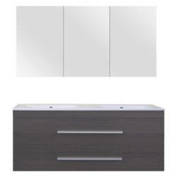 Differnz Badmeubel Style 120cm - Zwart Eiken