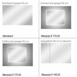 Badmeubel Mylana 90cm South Ash Softclose (Verschillende ...