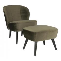 [Webshop] Woood Hocker Sara, kleur Groen - Gratis bezorging!