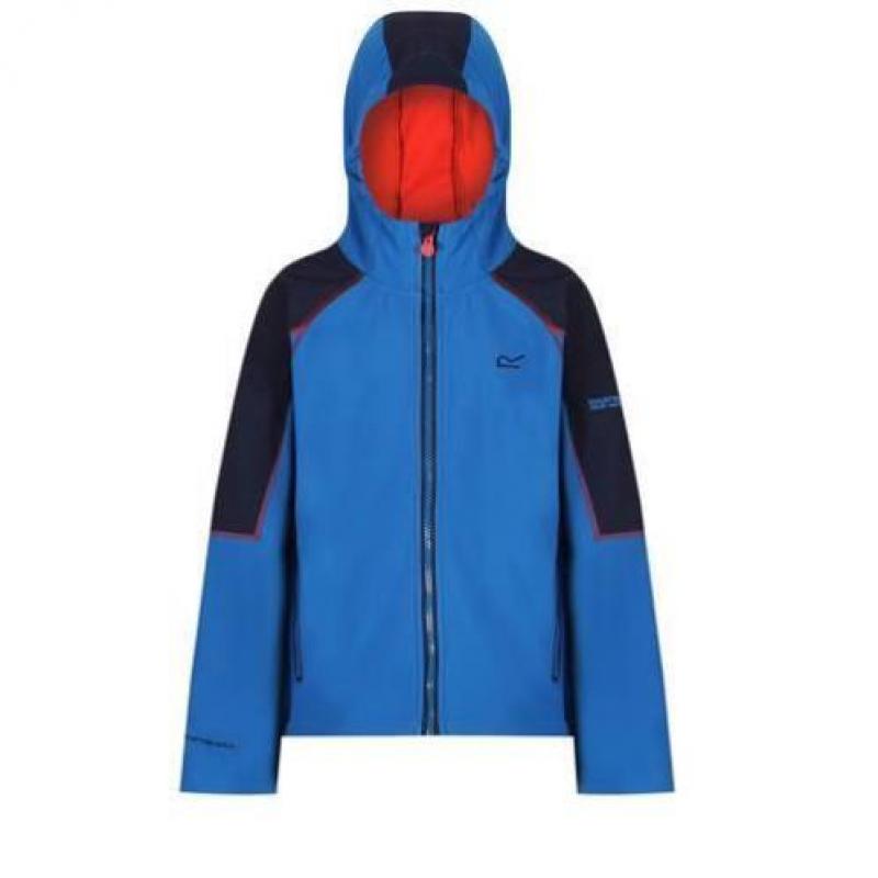 Regatta Acidity II softshell jack blauw (jongens) maat 164