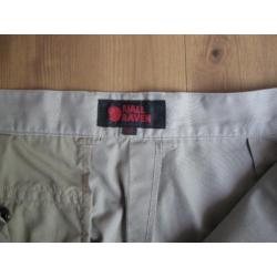 Afritsbare outdoor broek,Fjäll Räven,mt 40,khaki, G-1000