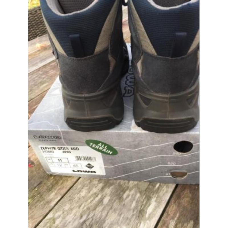 Lowa wandelschoenen mt 46 / 11 (nieuw!) valt als 45