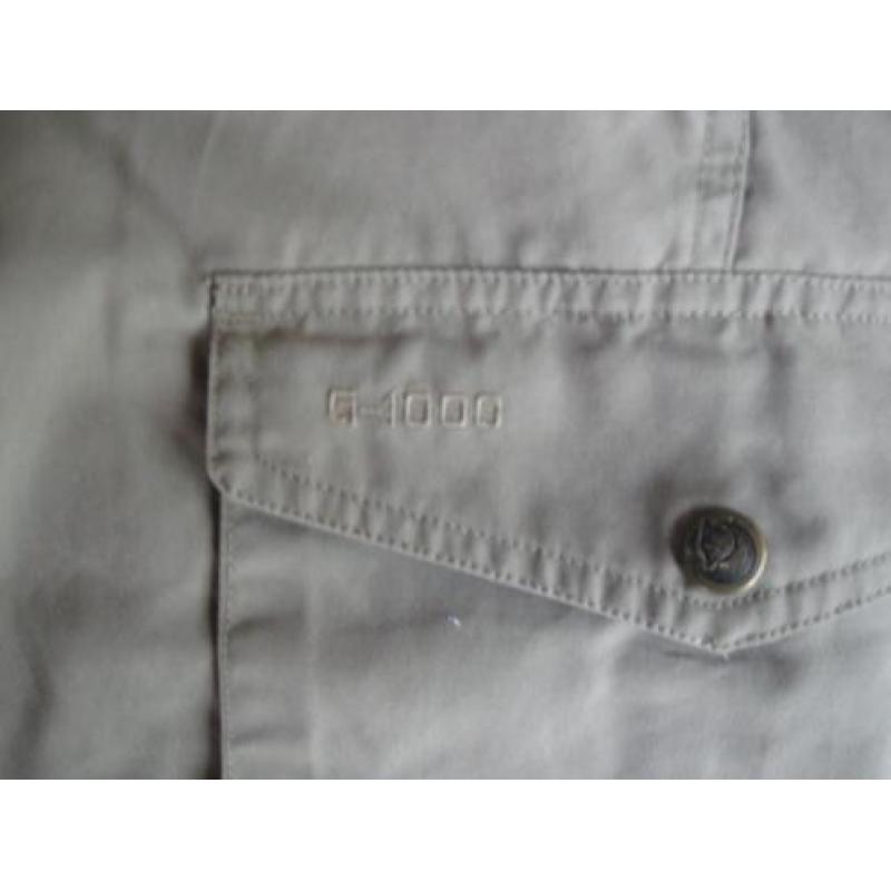 Afritsbare outdoor broek,Fjäll Räven,mt 40,khaki, G-1000