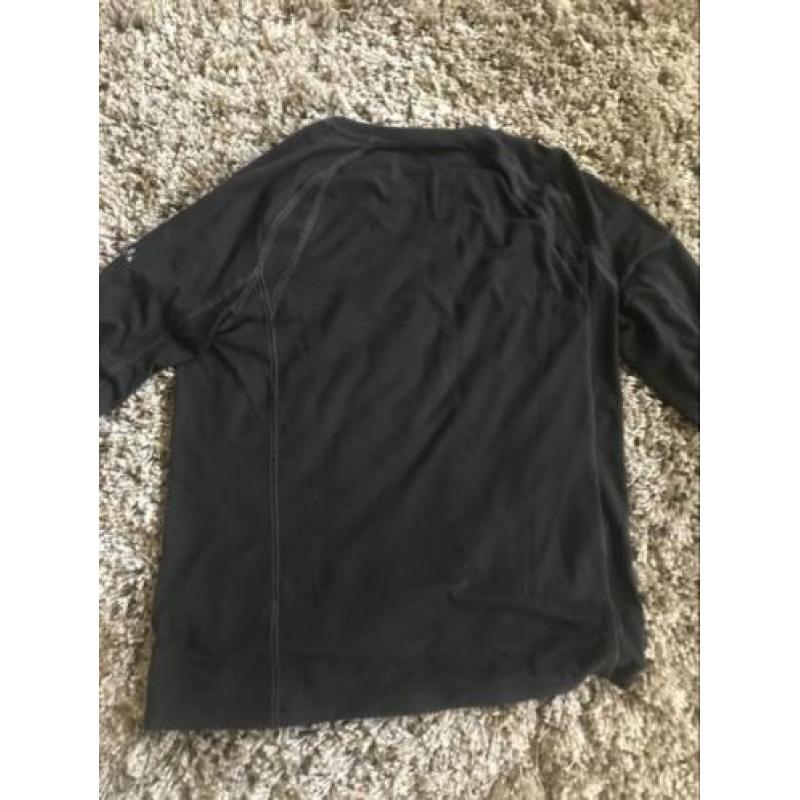 Mooi zwart Vaude shirt met lange mouwen mt L