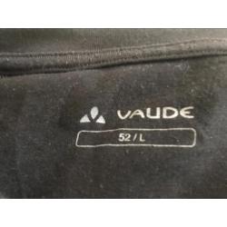Mooi zwart Vaude shirt met lange mouwen mt L