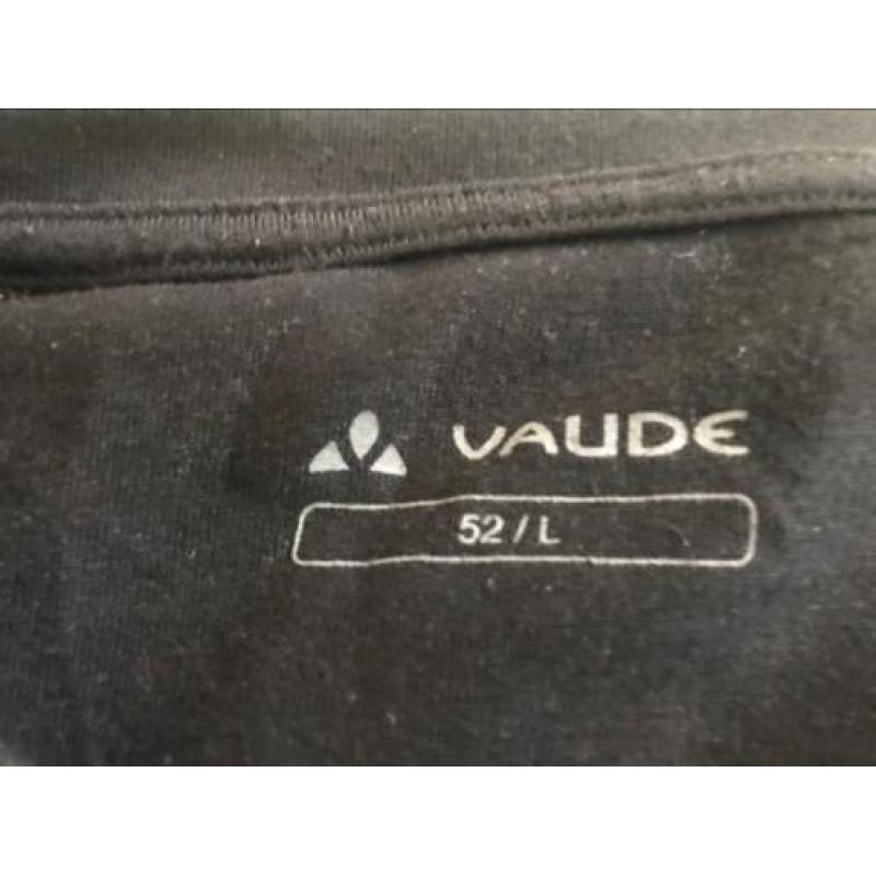 Mooi zwart Vaude shirt met lange mouwen mt L