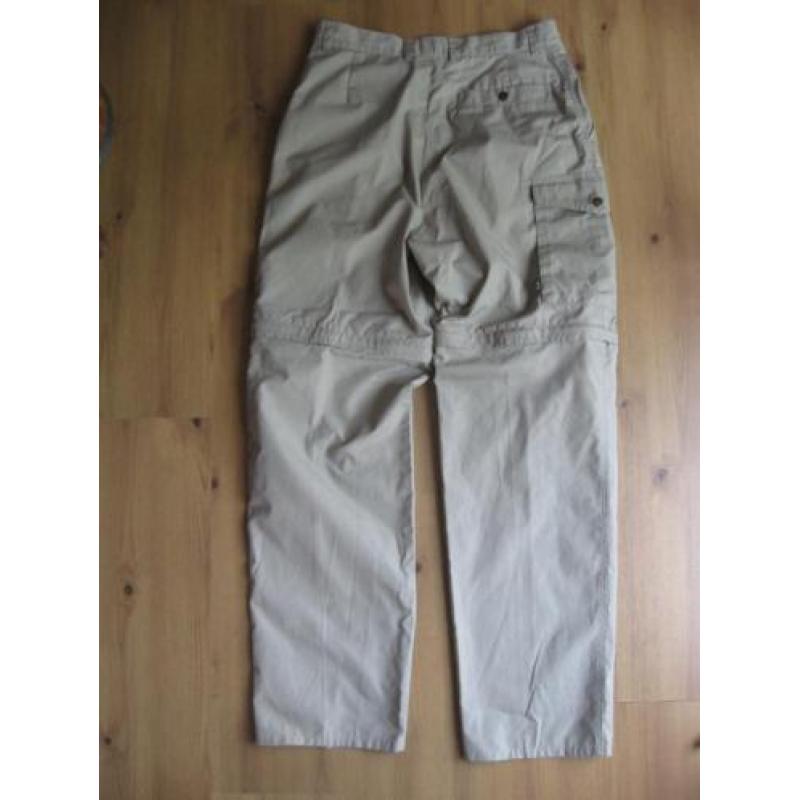 Afritsbare outdoor broek,Fjäll Räven,mt 40,khaki, G-1000